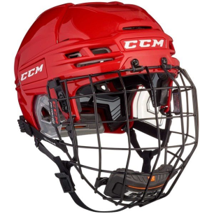CCM Tacks 910 Senior Hockey Helmet Combo