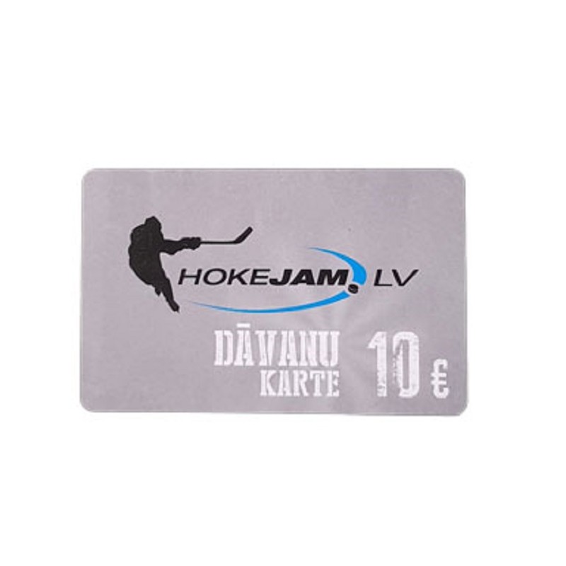 HOKEJAM.LV Geschenkkarte 10€