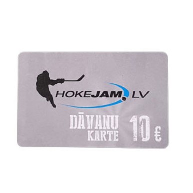 HOKEJAM.LV Geschenkkarte 10€
