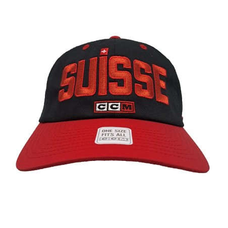 CCM Switzerland Strapback Sommermütze