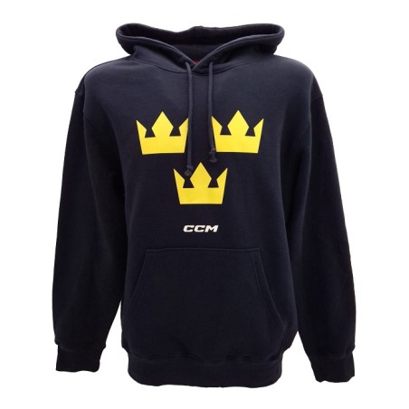 CCM Senior Back Team Sweden Pullover Hoodie FHO25SWS