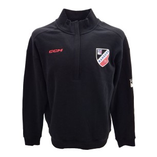 CCM Senior New York Rangers 1/4 Zip Sweatshirt FQZ5DA