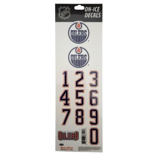 SPORTSTAR NHL-Aufkleber für leichte Helme (Dunkel)