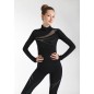 PRIDANCE Girls Figure Skate Thermal Shirt with Rhinestone