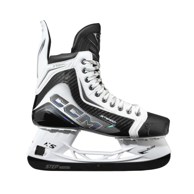 CCM Jetspeed FT8 Pro White Senior Ice Hockey Skates
