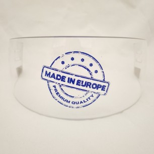 BOSPORT Vision25 Pro Team Latvia Hockey Helmet Visor with Cleaning Set