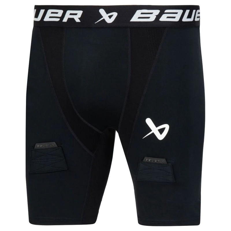 BAUER Performance S22 Youth Kompressionsshorts mit Tiefschutz