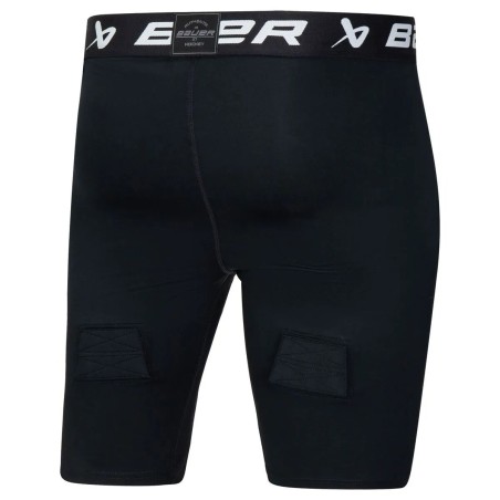 BAUER Performance S22 Youth Compression Shorts with Jock