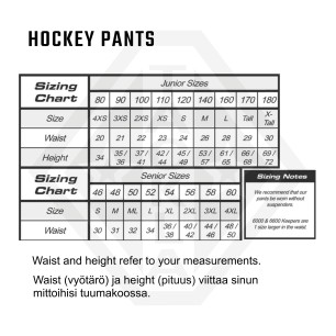 TACKLA Advantage 951 Long Junior Ice Hockey Pants
