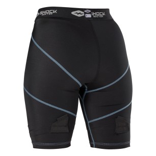SHOCK DOCTOR Women Hockey Short with Pelvic Protector 31790