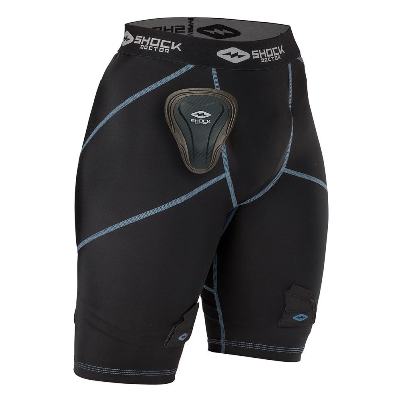 SHOCK DOCTOR Damen Eishockey Shorts mit Beckenschutz 31790