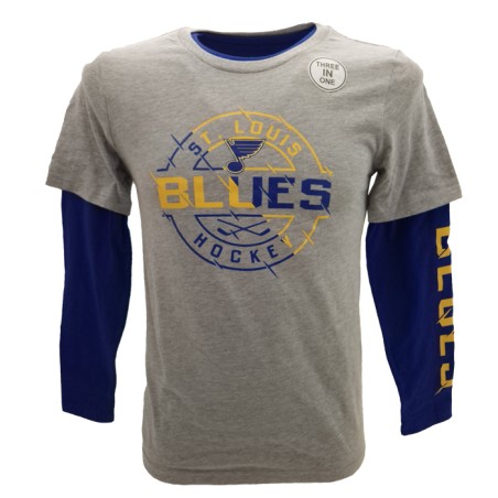 OUTERSTUFF Youth St. Louis Blues Three In One Sweatshirt