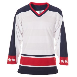 CCM Columbus Blue Jackets Adult Trainingstrikots Away