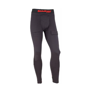 SIDELINES Adult Compression Underwear Pants with Jock