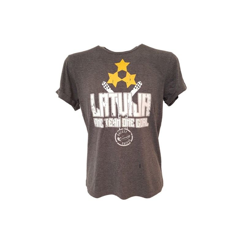 HOKEJAM.LV Latvija One Team One Goal Adult T-Shirt