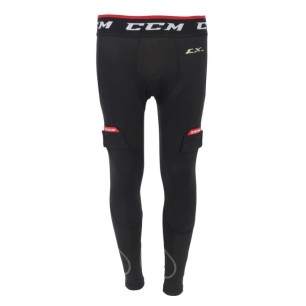 CCM Cut Resistant Senior Compression Pants with Jock