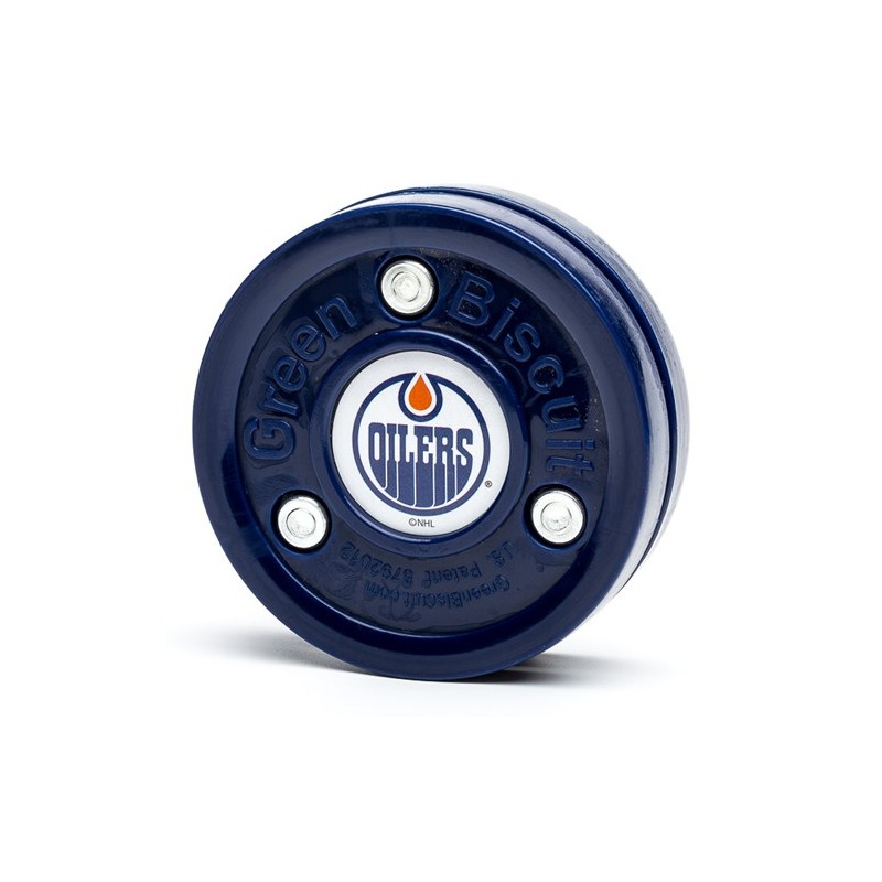 GREEN BISCUIT Edmonton Oilers Off Ice Training Eishockey Puck
