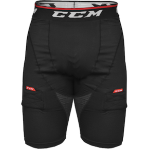 CCM Senior Eishockey Kompressionsshorts mit Tiefschutz