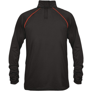 CCM Senior Long Sleeve Compression Shirt with Neck Guard