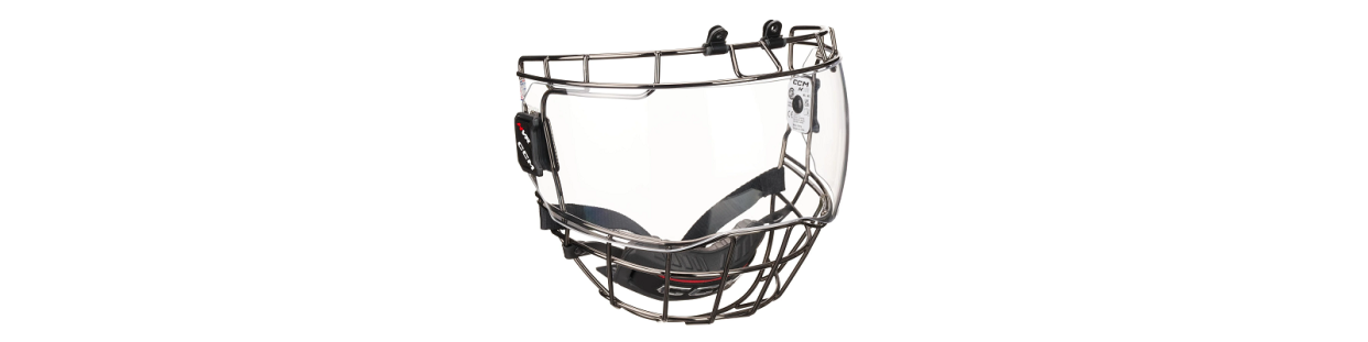 Hockey cages, shields, and visors for safety on the ice | Hokejam.com