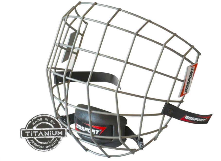BOSPORT Titanium Senior Ice Hockey Helmet Cage
