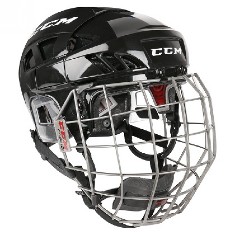 CCM Fitlite 80 Hockey Helmet Combo