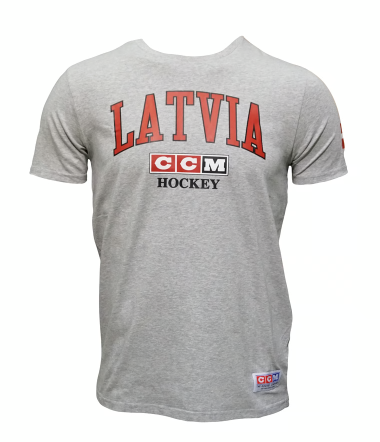 CCM SS Tee Latvia Senior T-Shirt