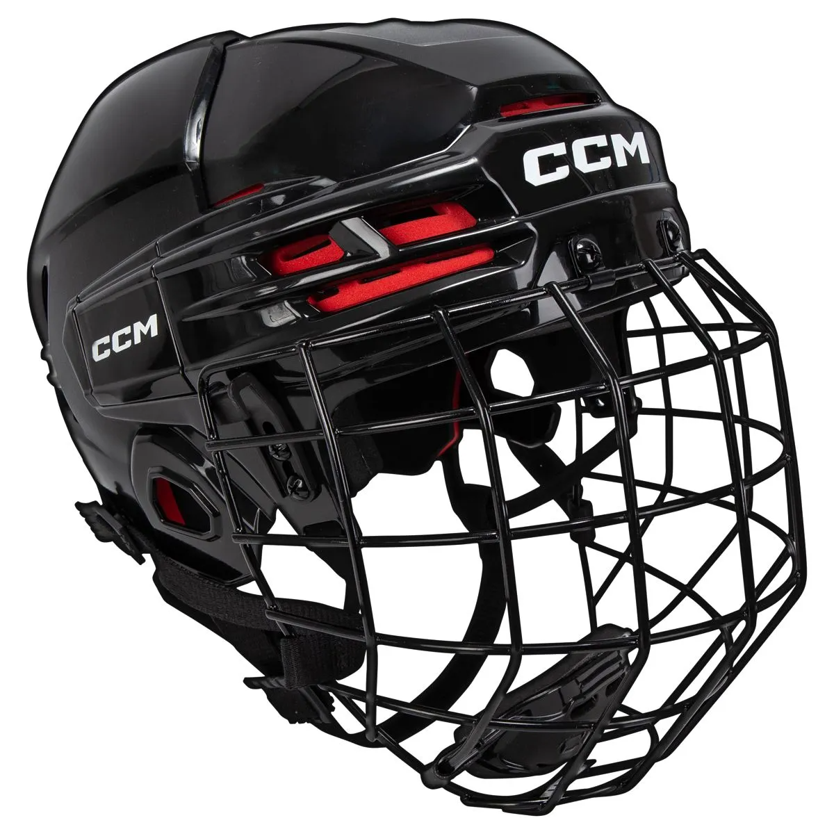 CCM Tacks 70 Senior Hockey Helmet Combo
