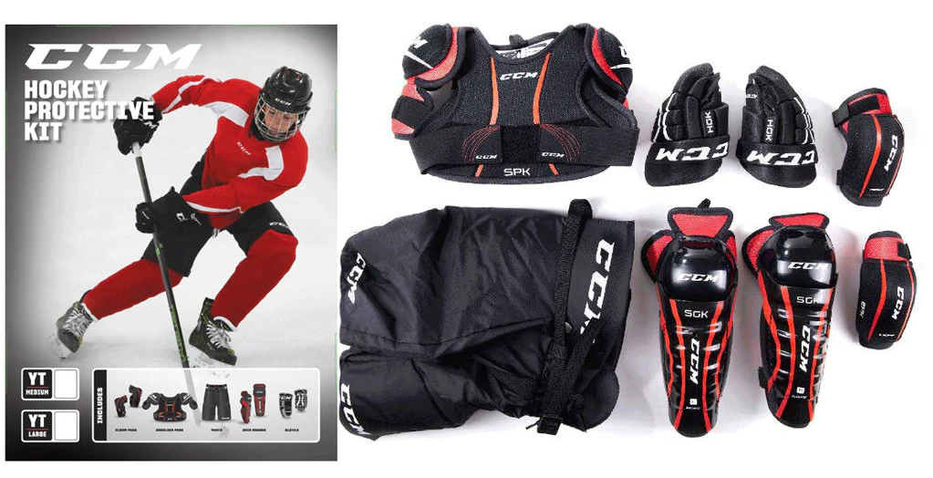 CCM Youth Hockey Protective Kit