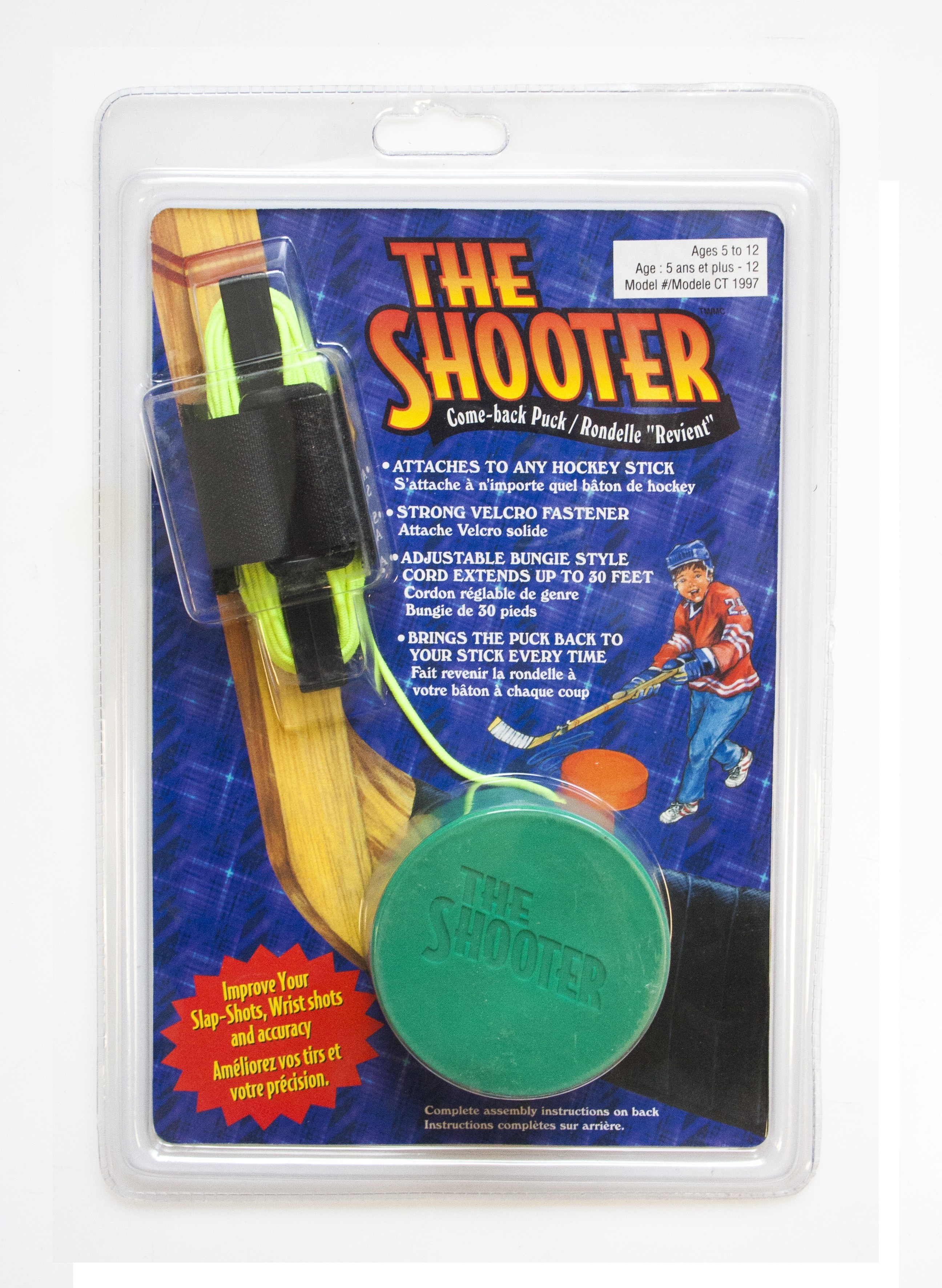 THE SHOOTER Come Back Puck Training Equipment
