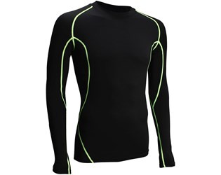 AVENTO Compression Adult Long Sleeve Shirt