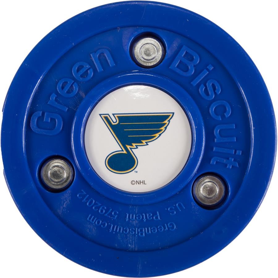 GREEN BISCUIT St.Louis Blues Off Ice Training Hockey Puck