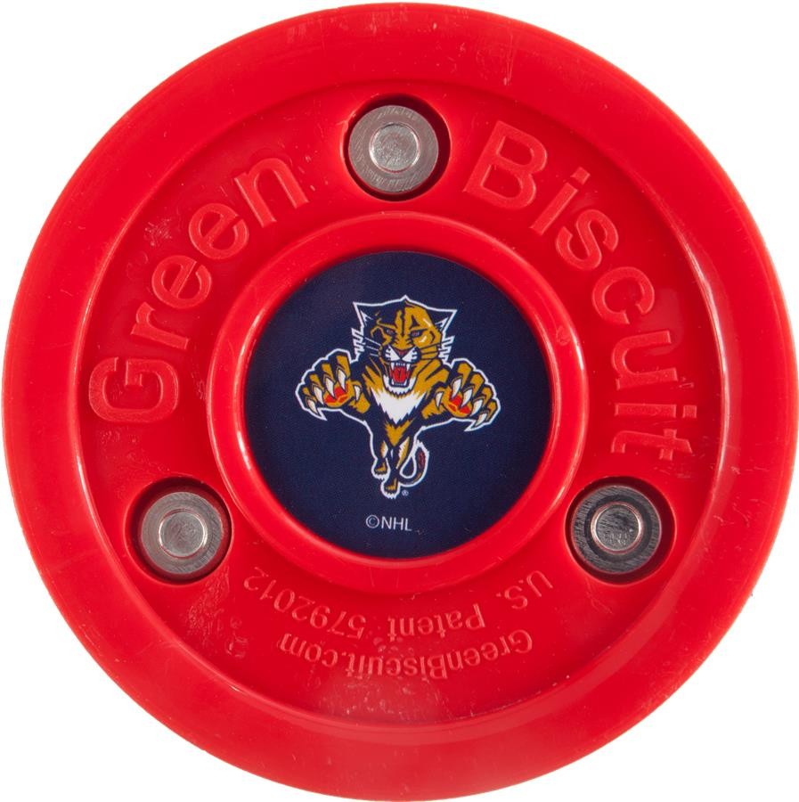 GREEN BISCUIT Florida Panthers Off Ice Training Hockey Puck