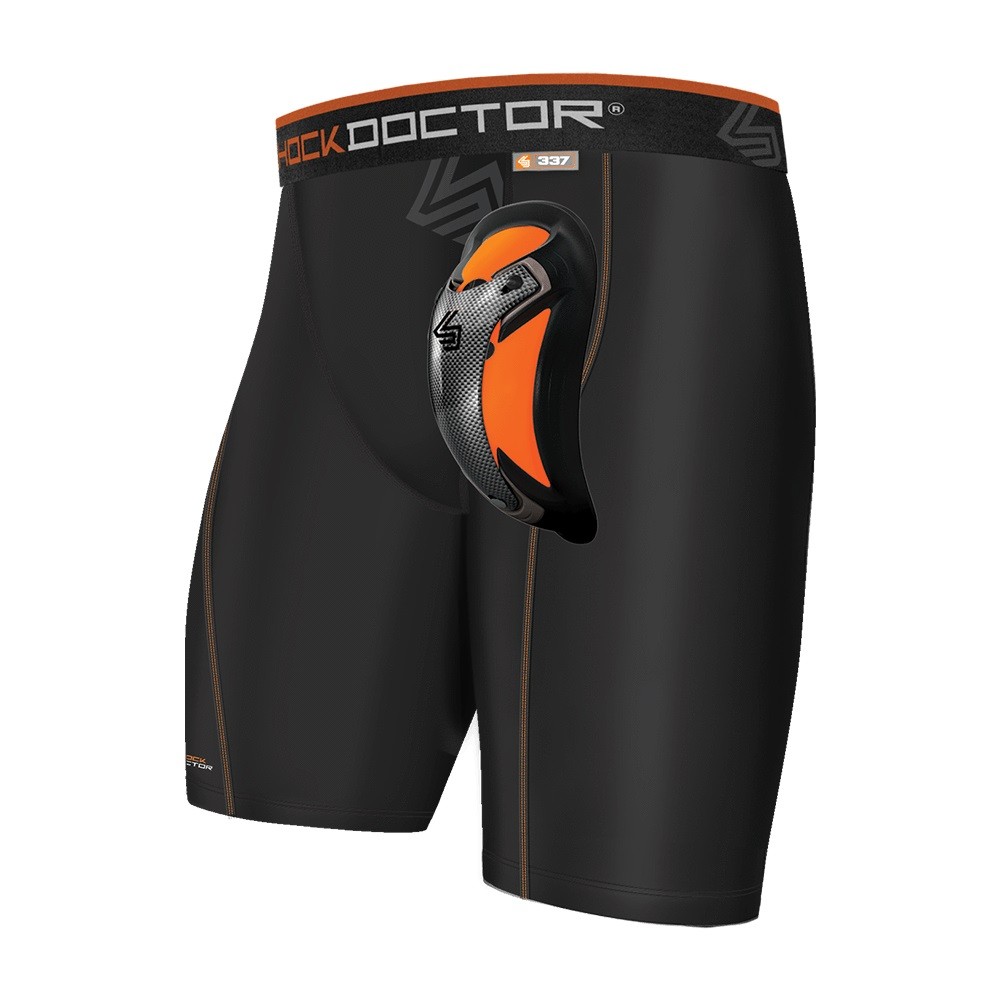 SHOCK DOCTOR Youth Ultra Pro Hockey Compression Short with Cup 337