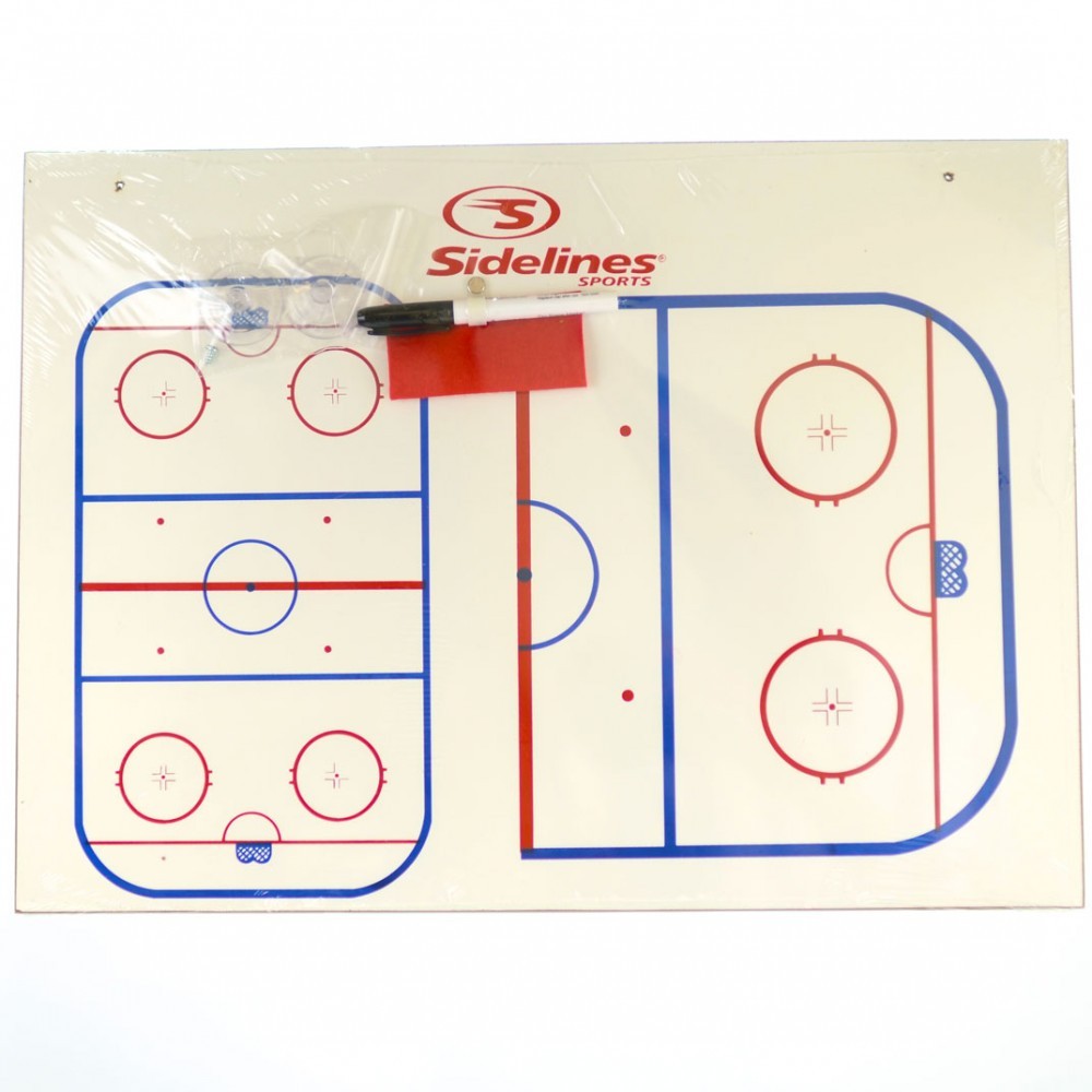 SIDELINES Hockey Coaching Tactic Board 56cm x 40cm
