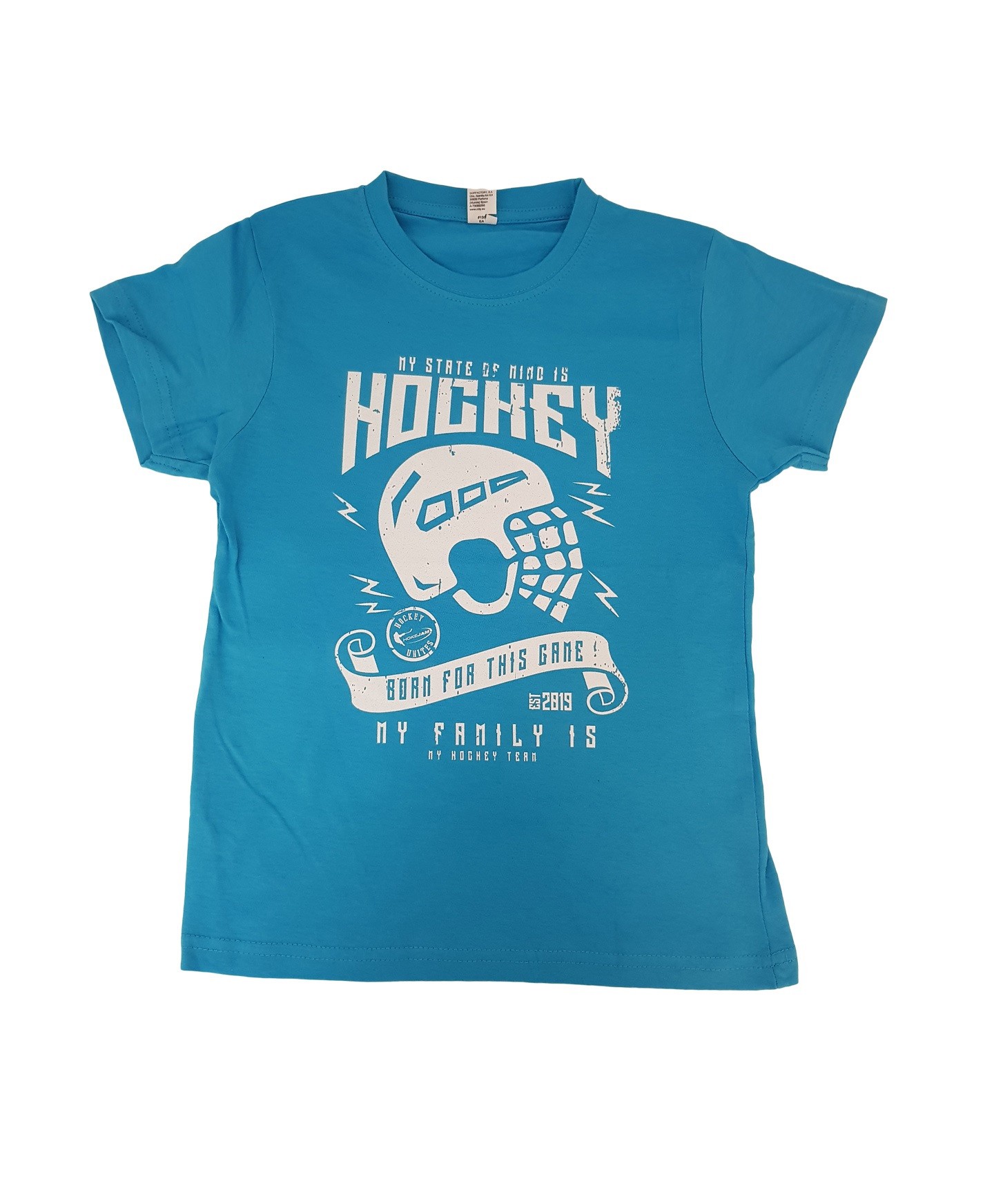 HOKEJAM.LV My State Of Mind Is Hockey Youth T-Shirt