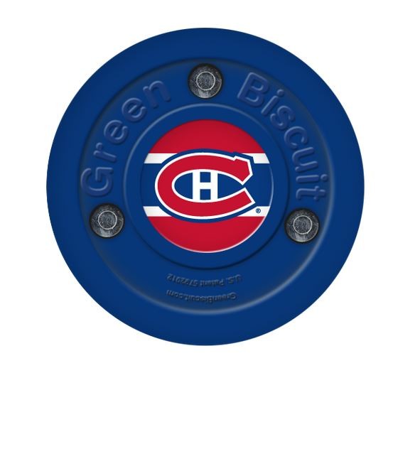 Green Biscuit Montreal Canadiens Eishockey Off Ice Asphalt Trainingspuck