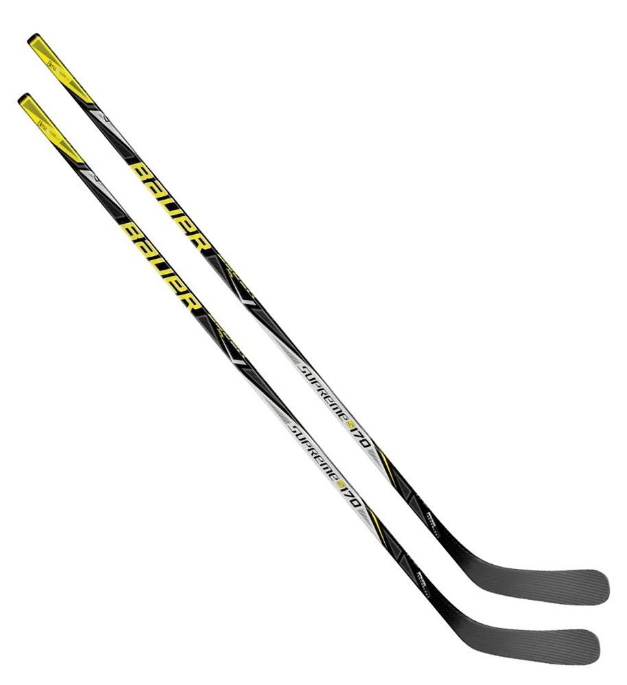 2 Pack BAUER Supreme S170 Season 2017 Ice Hockey Sticks Senior Flex