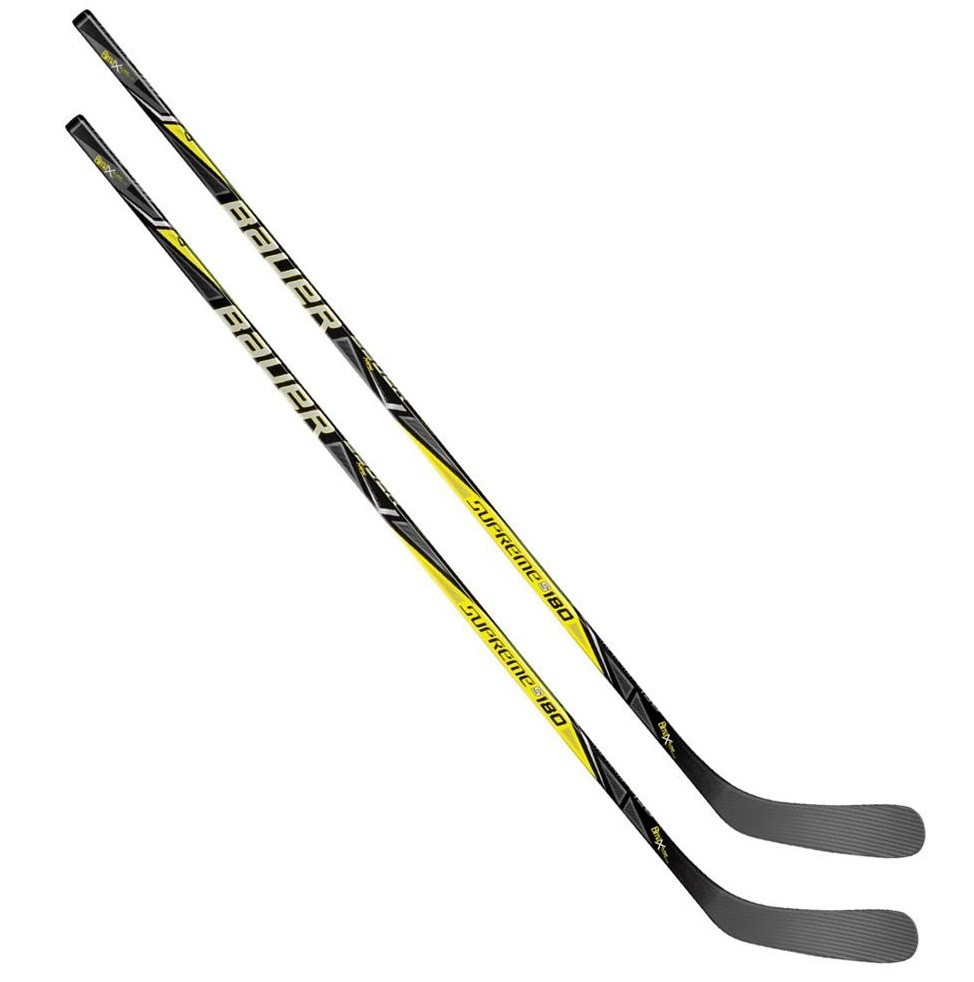 2 Pack BAUER Supreme S180 Season 2017 Ice Hockey Sticks Senior Flex