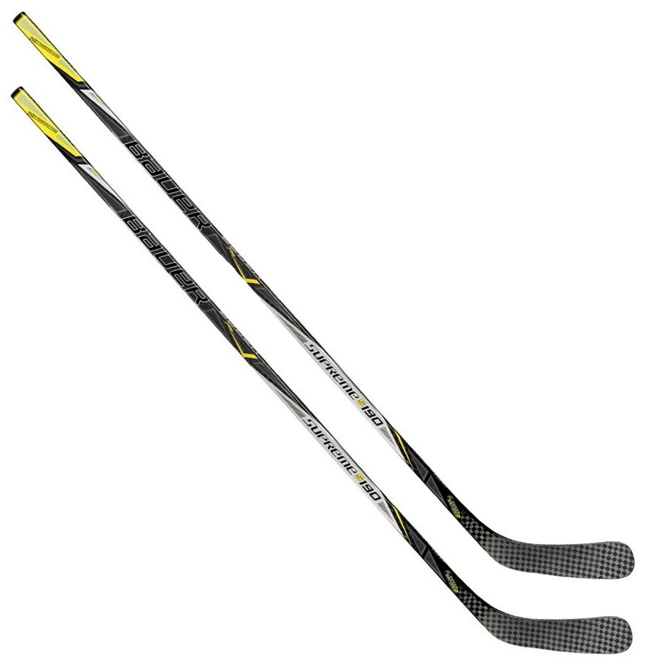 2 Pack BAUER Supreme S190 Season 2017 Ice Hockey Sticks Senior Flex