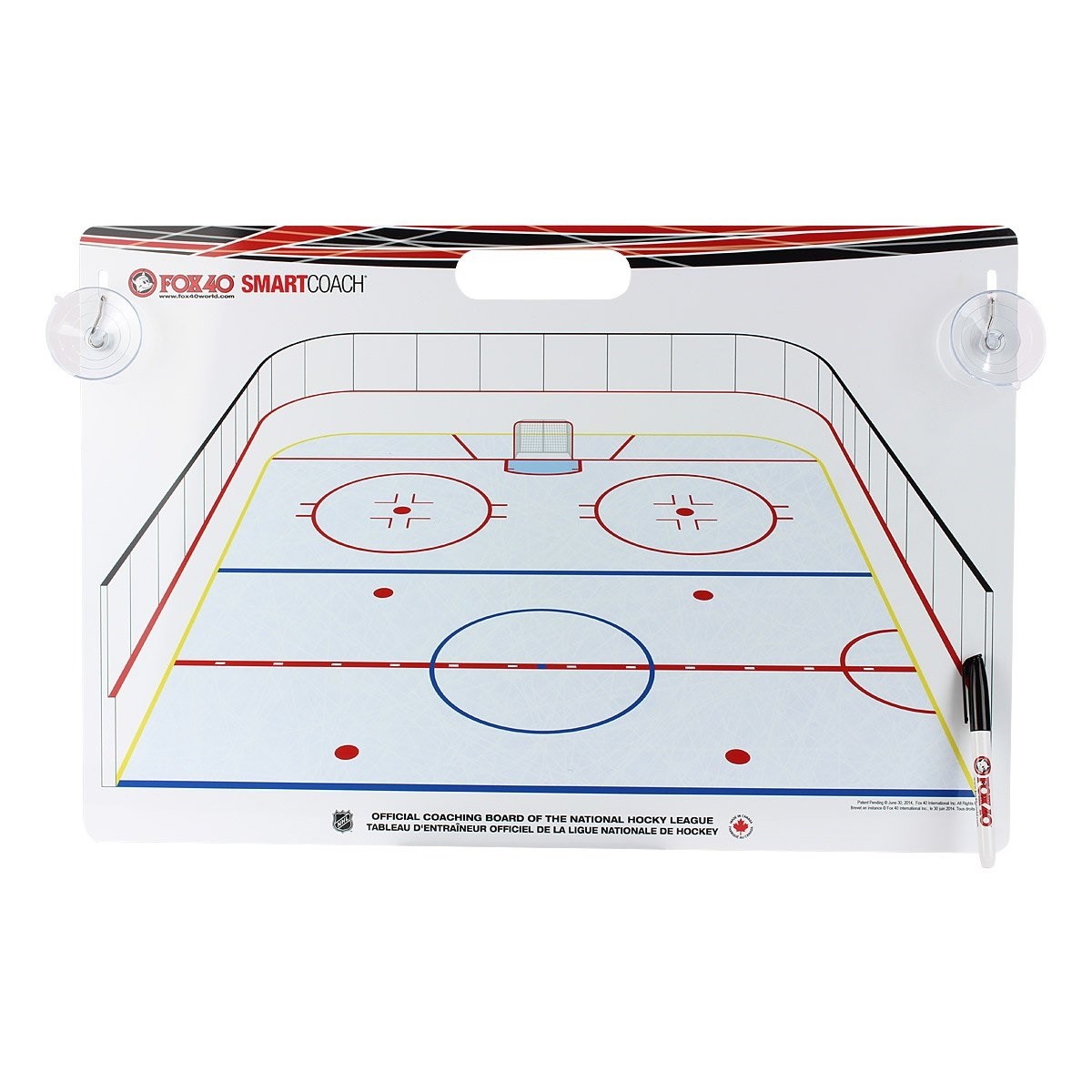 FOX 40 Deluxe Pro Clipboard + Rigid Kit International Hockey Coaching Board