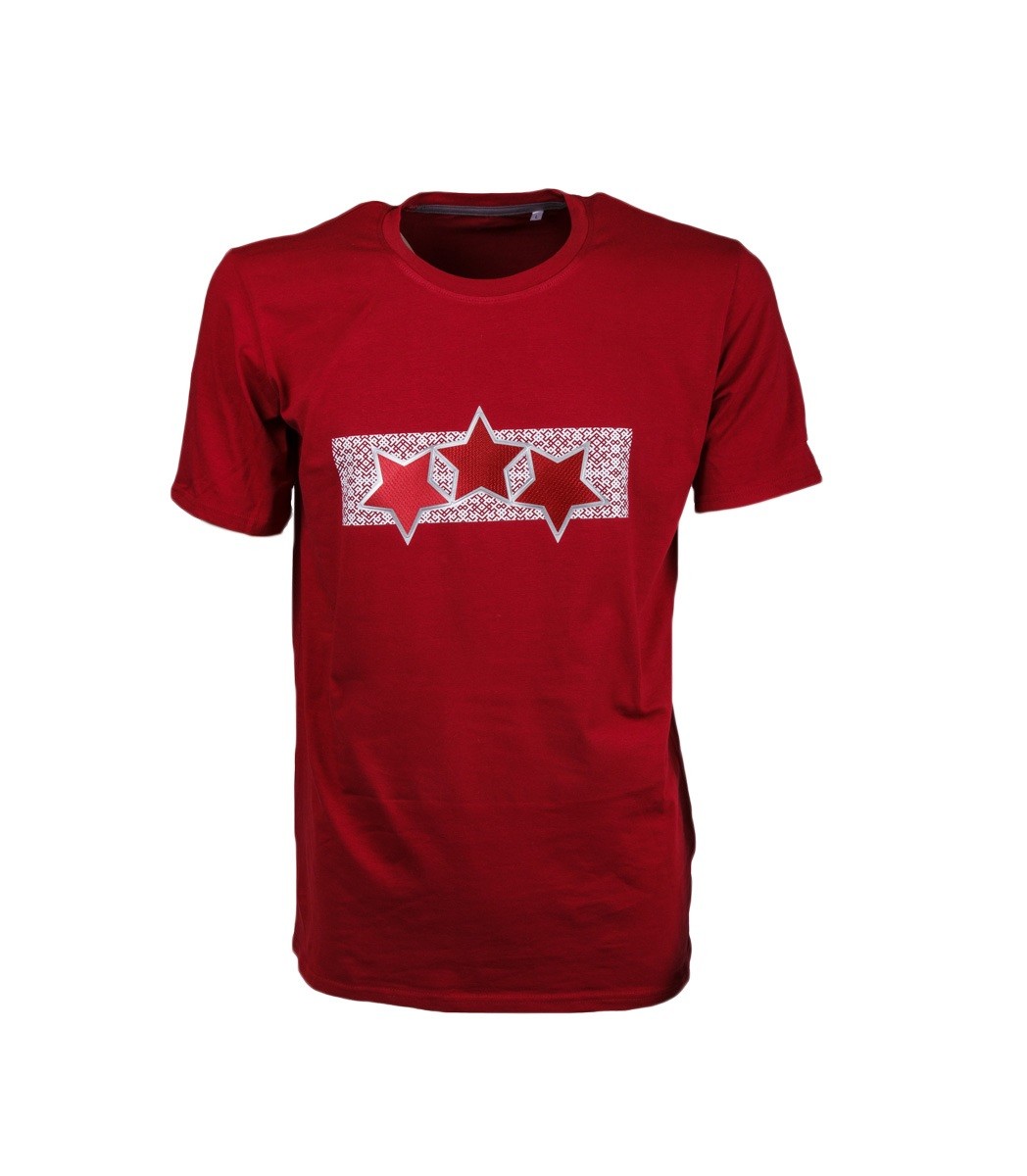 Junior Latvia Three Star T-Shirt